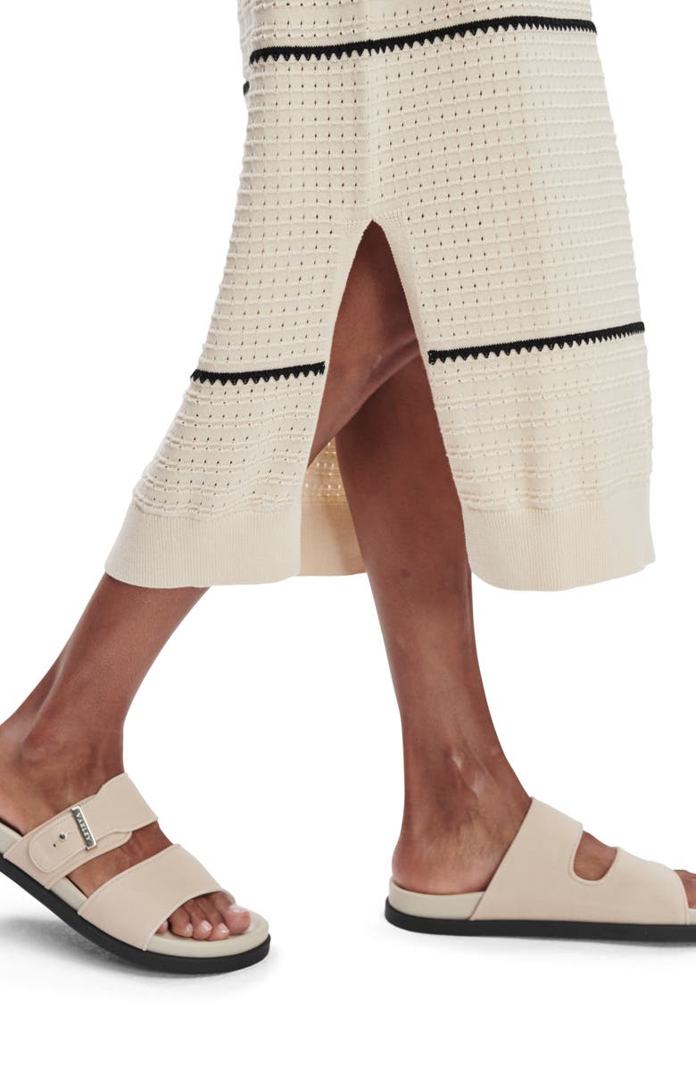 Varley Scott Stripe Sleeveless Sweater Dress, Alternate, color,