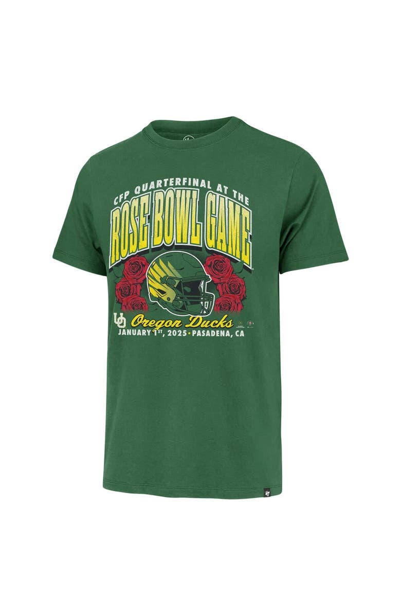 Nike Men's Nike  Green Oregon Ducks College Football Playoff 2025 Rose Bowl Franklin T-Shirt, Alternate, color, 