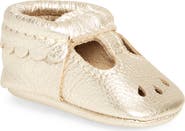 Freshly Picked Platinum Mary Jane Moccasin