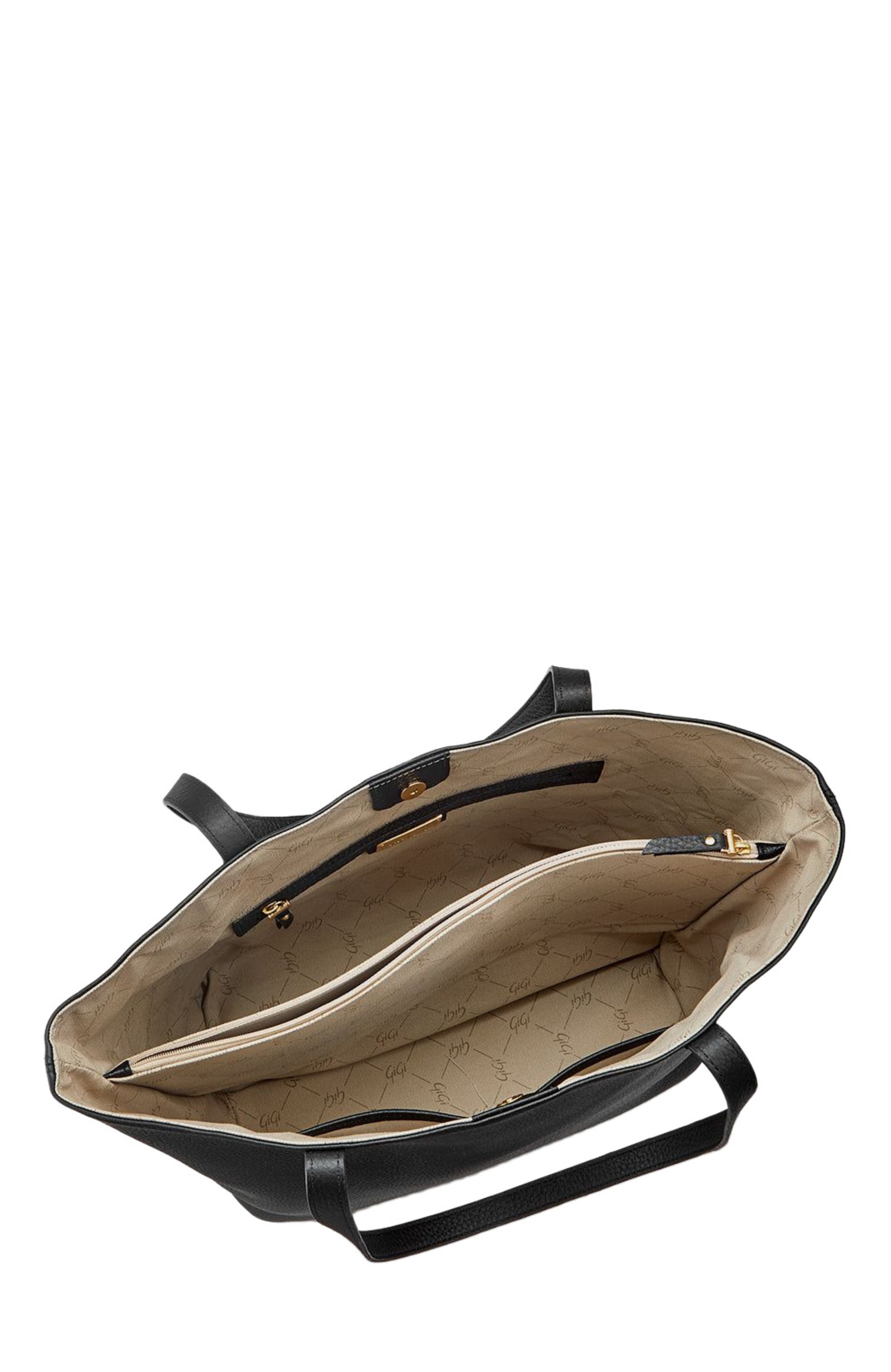 GiGi New York TEDDIE TOTE, Alternate, color, Black