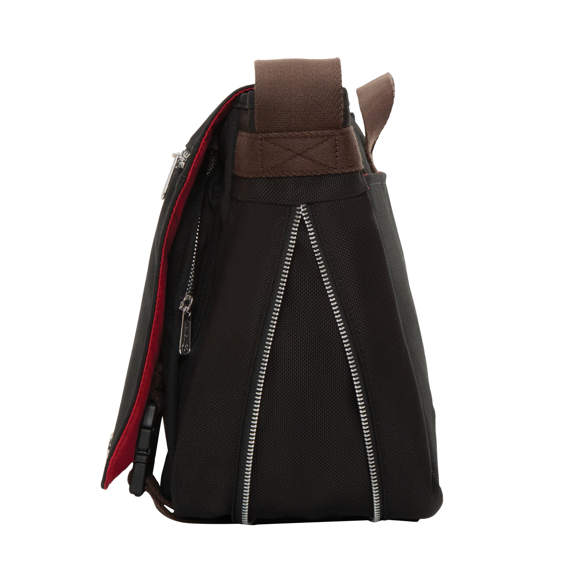 Token Waxed Nylon Whitehall 15" Laptop Bag, Alternate, color, Black