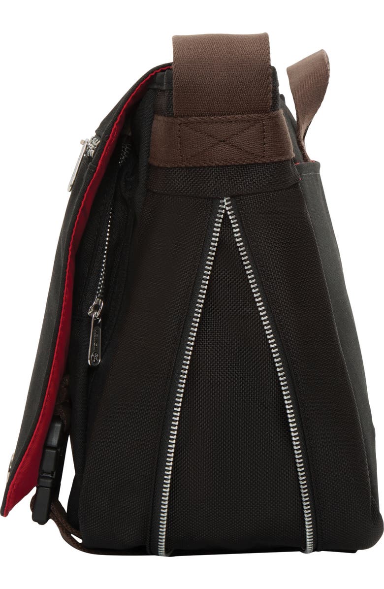 Token Waxed Nylon Whitehall 15" Laptop Bag, Alternate, color, Black