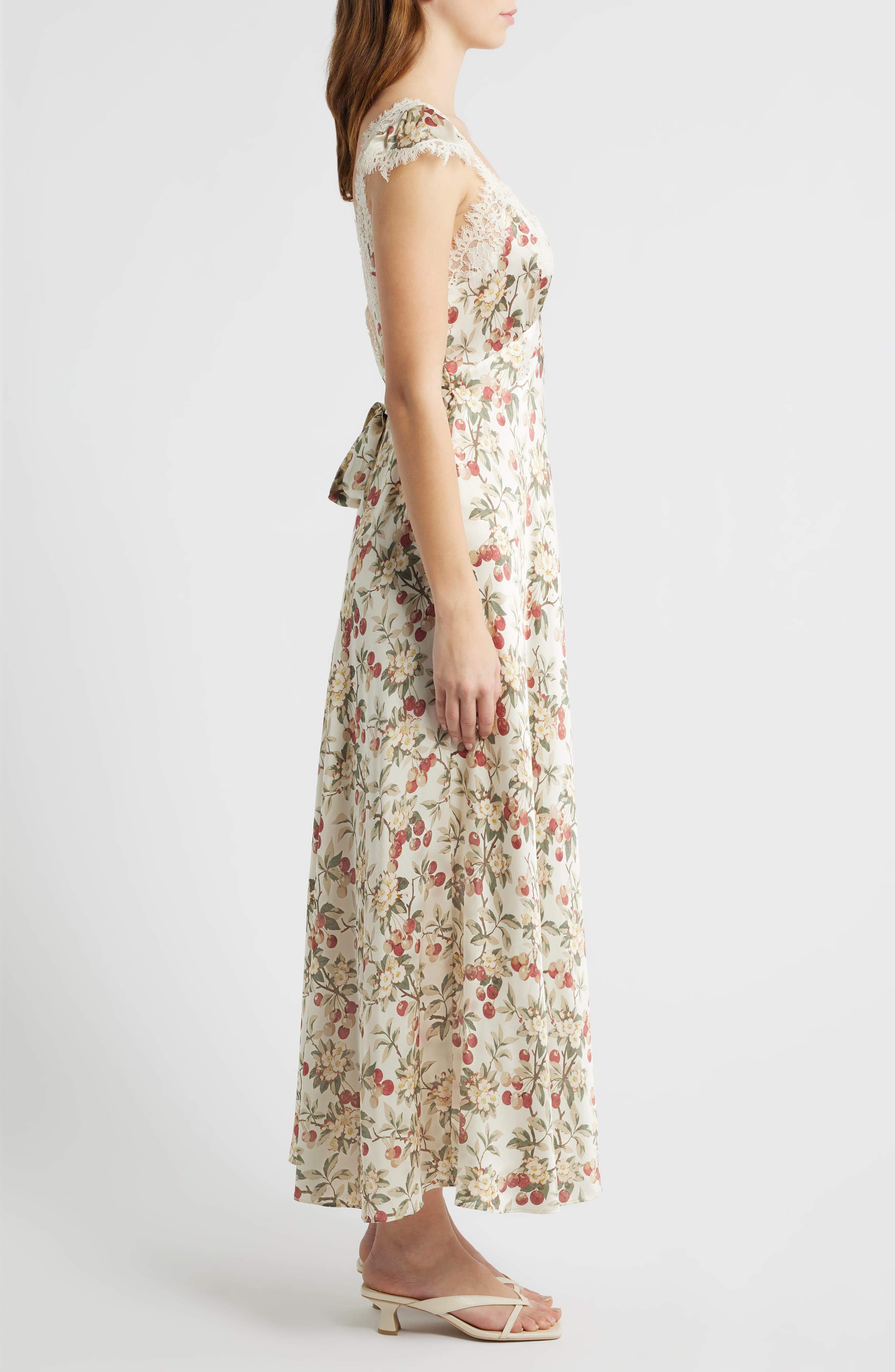 fionna silk maxi dress Fionna Pink Maxi Dress