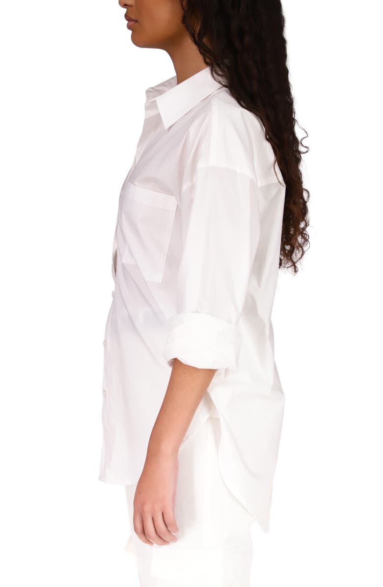 Sanctuary Slit Back Tunic Shirt, Alternate, color, 
