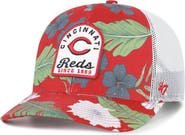 '47 Men's '47 Red Cincinnati Reds Beachside Adjustable Trucker Hat