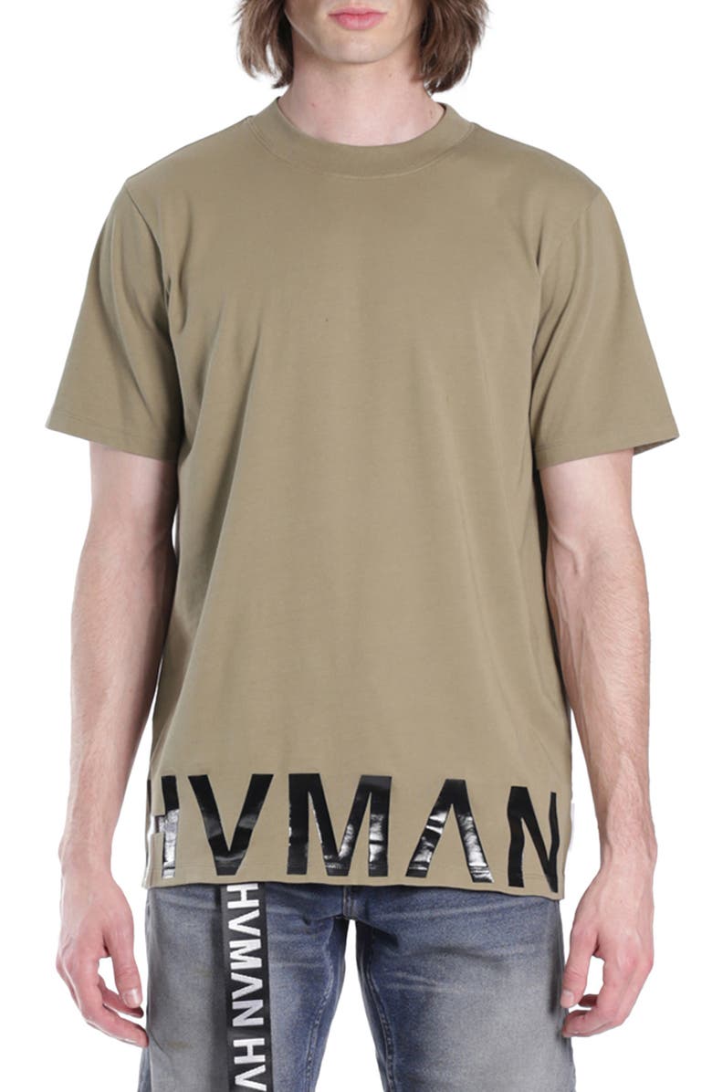HVMAN Cotton Logo Tee, Main, color,