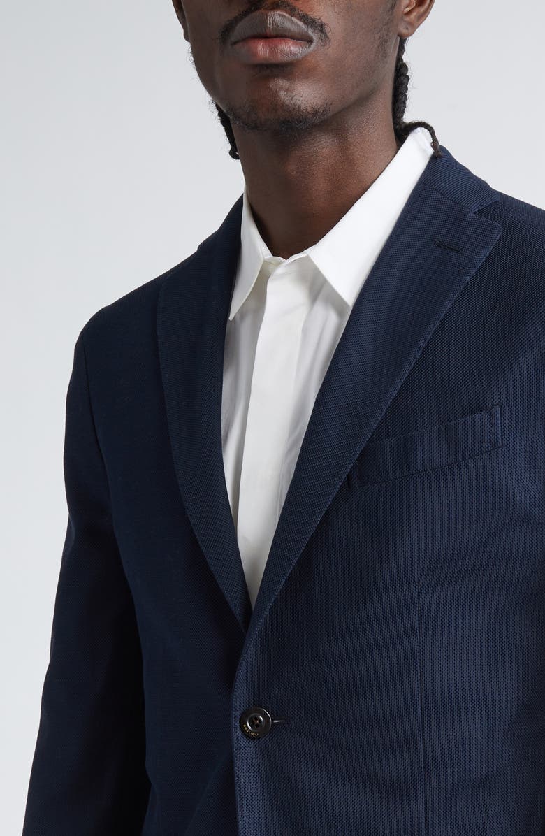 Boglioli K-Jacket Cotton Sport Coat, Alternate, color, Navy