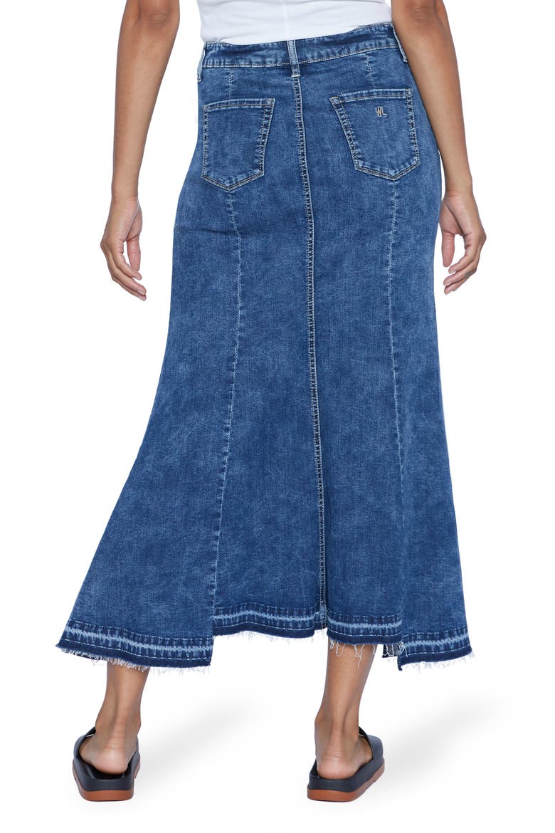 Hi Low Trumpet Skirt, Alternate, color, PACIFIC BLUE