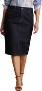Lauren Ralph Lauren Denim Pencil Skirt