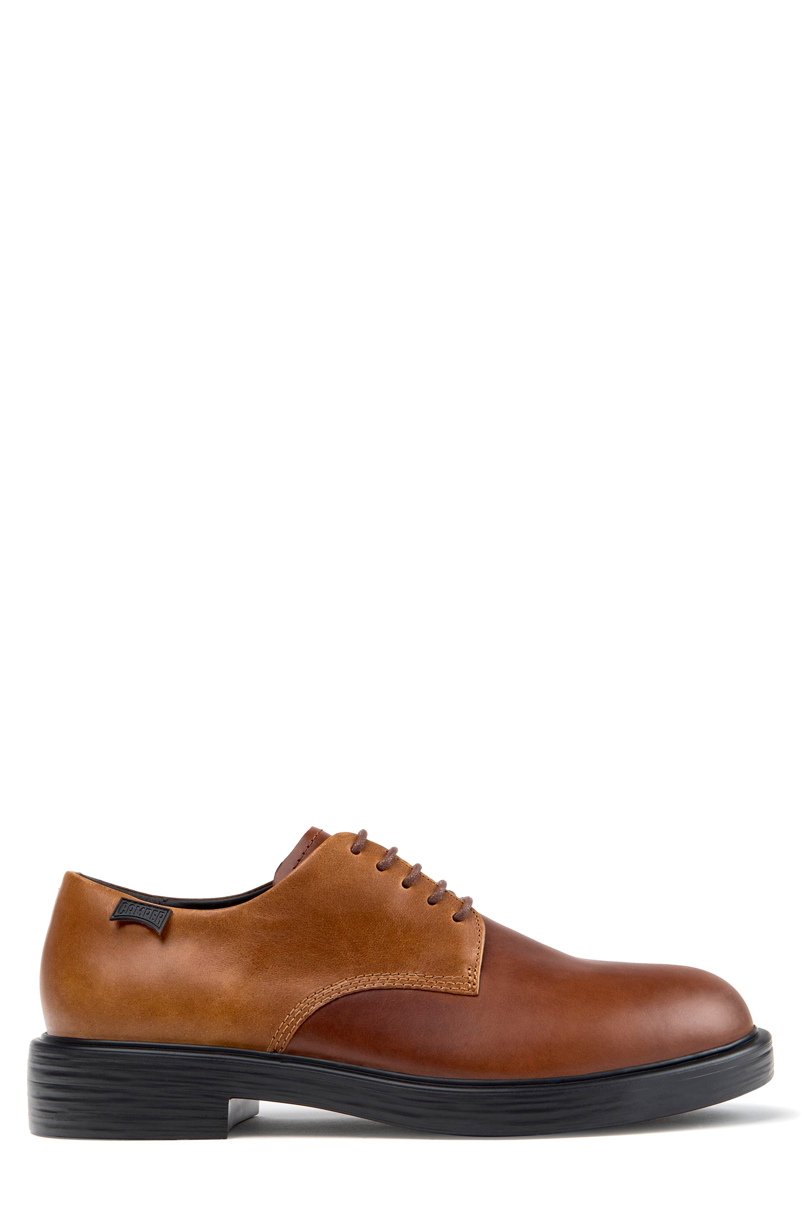 Dean Twins Plain Toe Derby, Alternate, color, MEDIUM BROWN