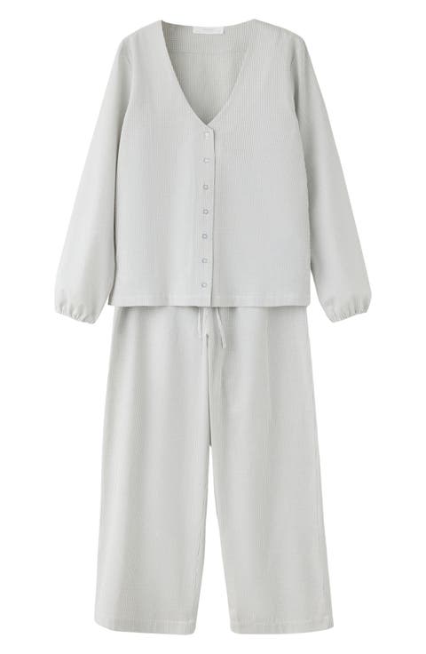 Gingham Check Pajamas