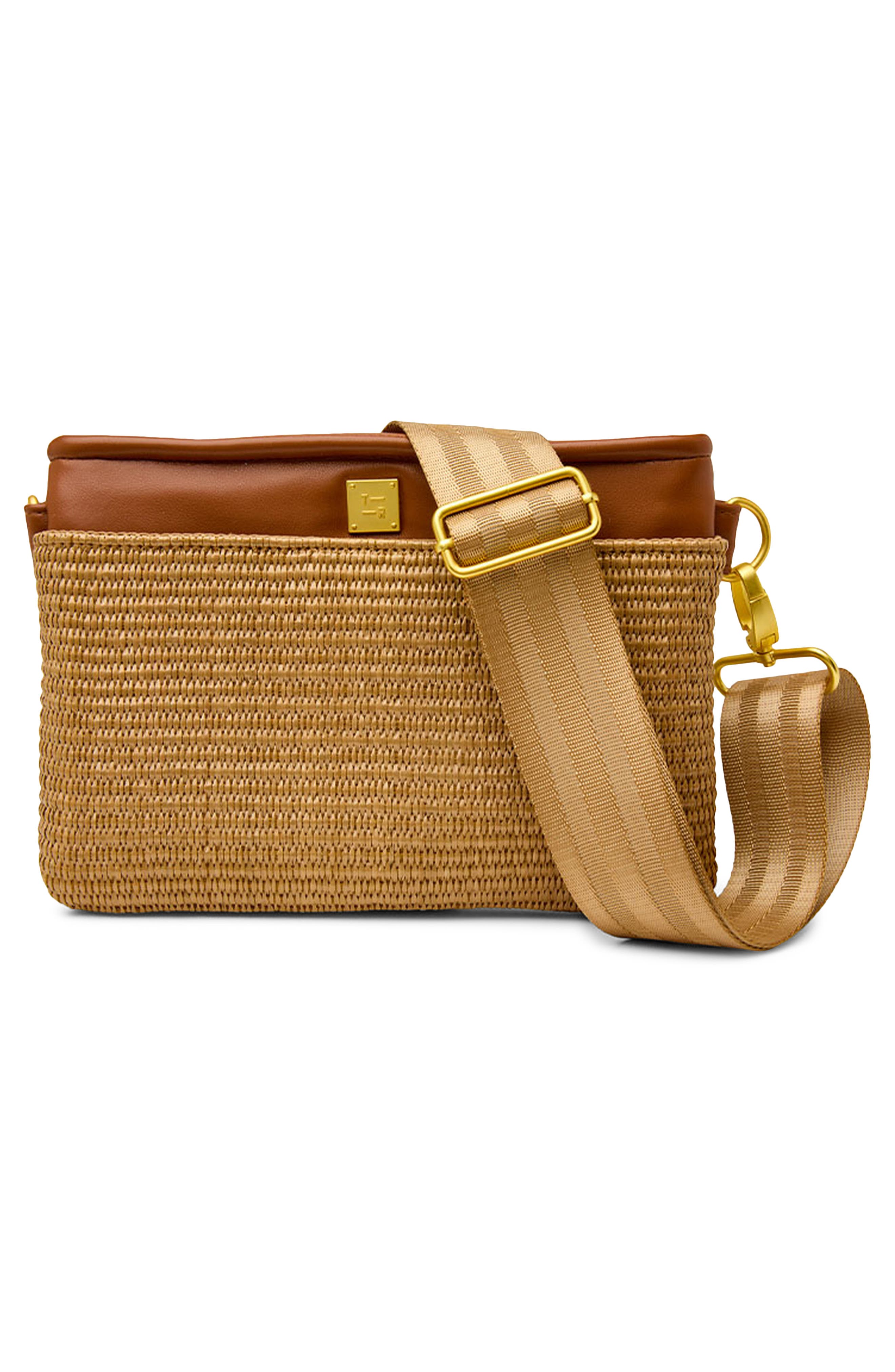 THINK ROYLN Yacht 2.0 Bum Bag, Alternate, color, Sand Dune Raffia