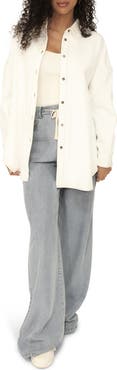Belle & Bloom Into Him Oversized Denim Shirt
