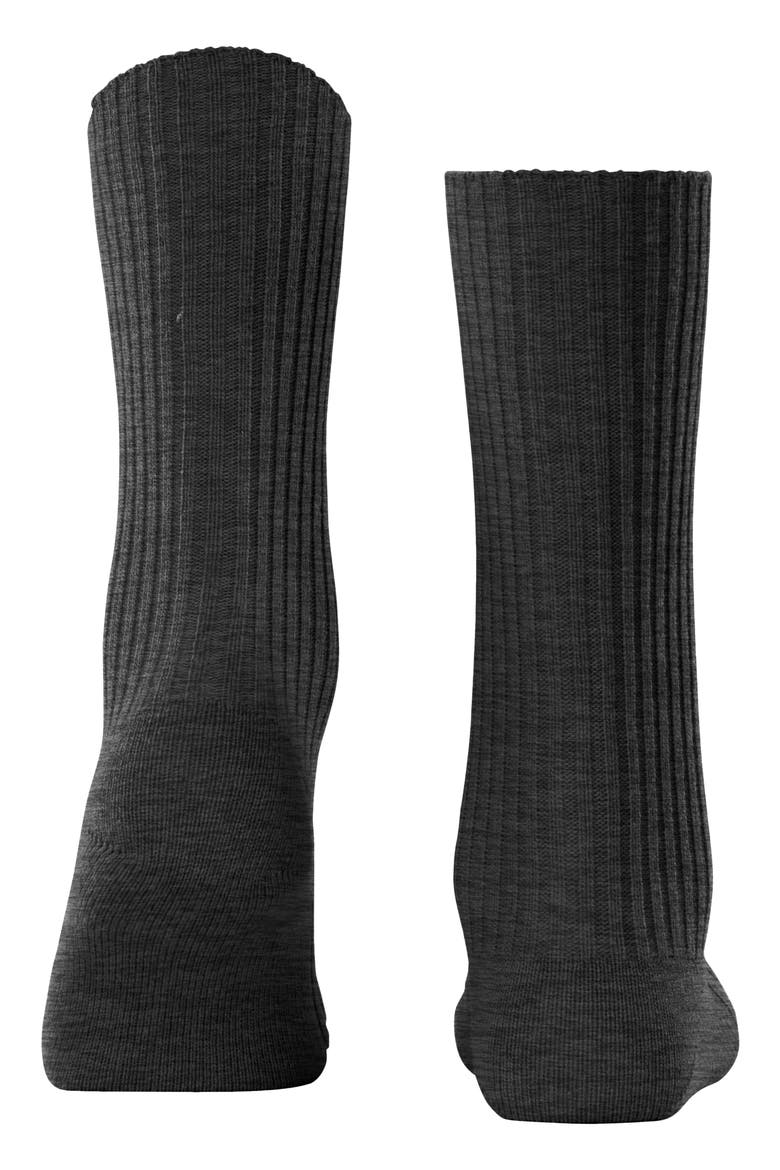 Cosy Wool Blend Boot Socks, Alternate, color, ANTHRA.MEL