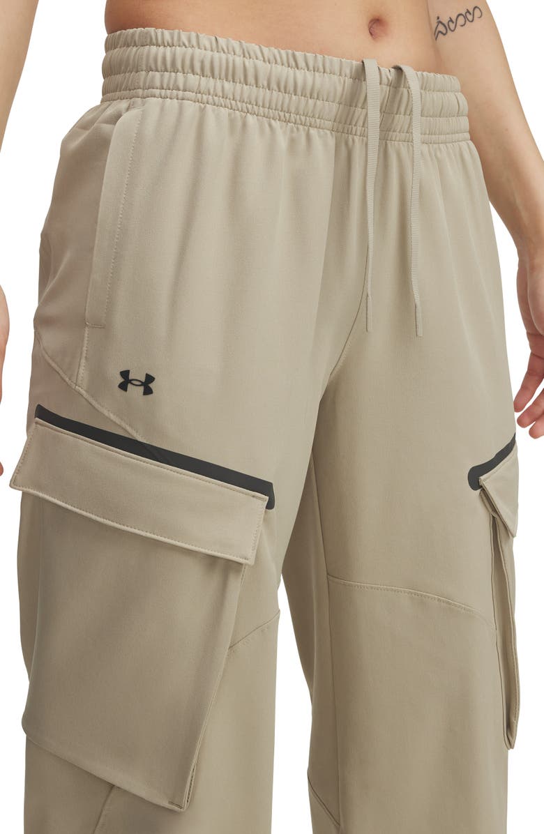 Under Armour Unstoppable Cargo Pants, Alternate, color, City Khaki / / Black