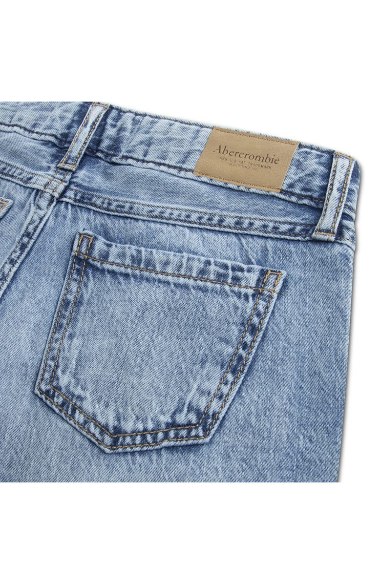 abercrombie kids Kids' Heart Wide Leg Jeans, Alternate, color, Indigo Hearts