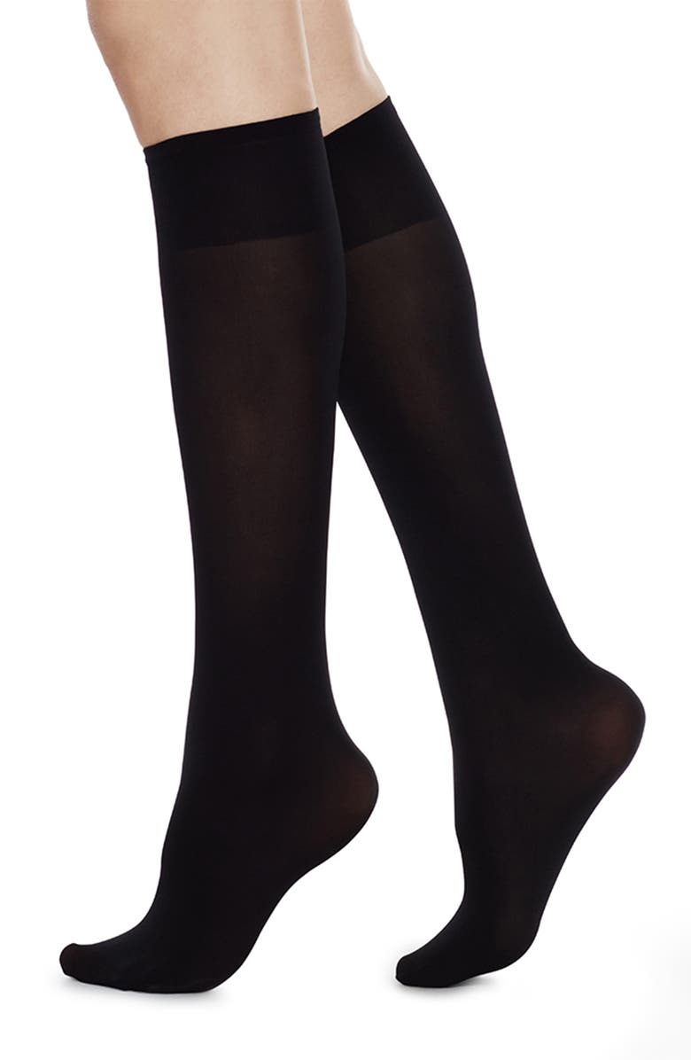 Swedish Stockings Greta Tartan & Ingrid Premium 2-Pack Knee High Socks, Alternate, color, 