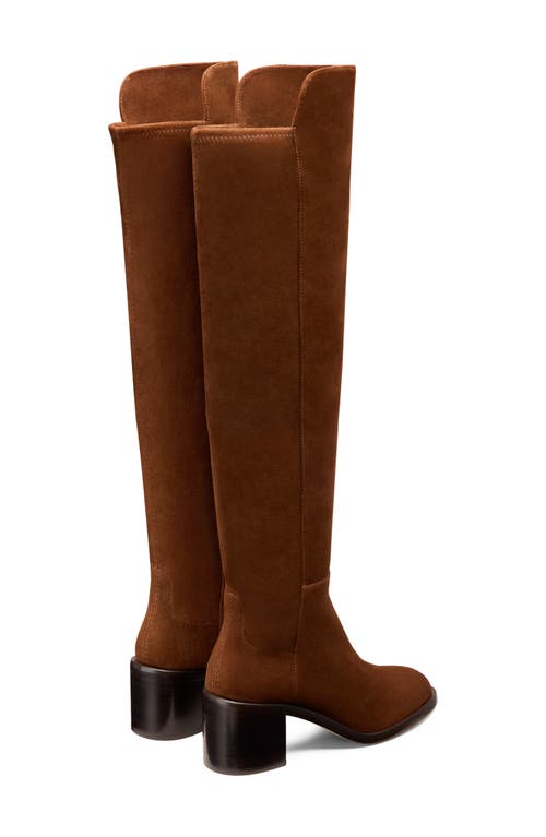 Stuart Weitzman 5050 Finn Boot In Brown