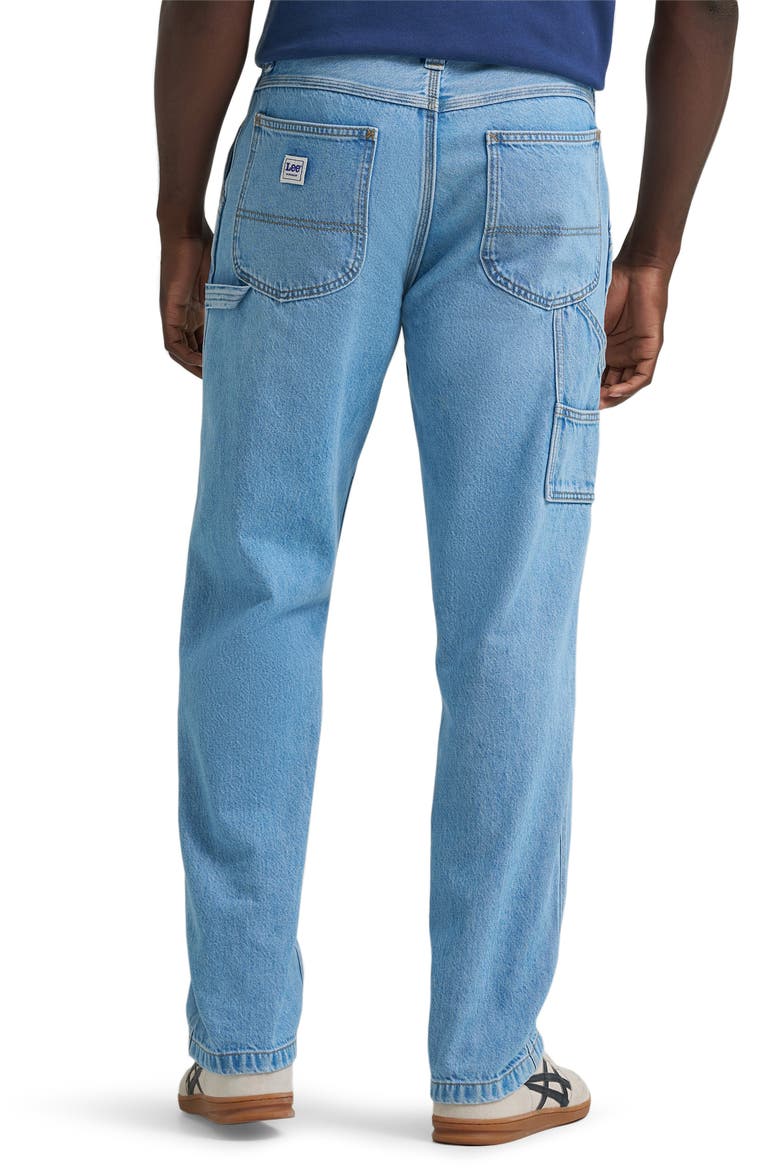 Loose Straight Carpenter Jeans, Alternate, color, IRONY BLUE