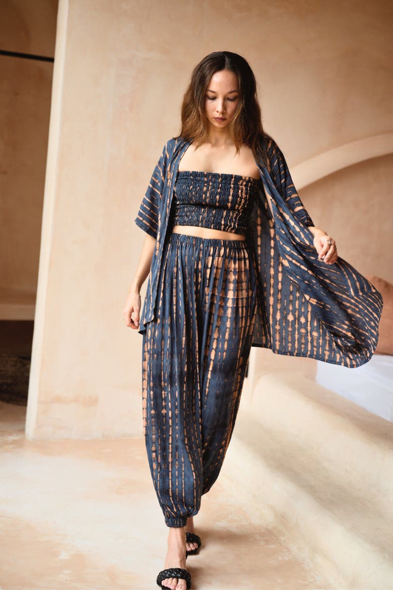Angela Short Duster, Alternate, color, Deep Sea Blue