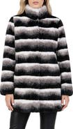 Lyla Grant Fur-Free Chinchilla (Faux Fur) Reversible Jacket