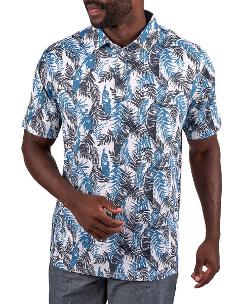 Hidden Clover Polo Vanilla/Moody Blue