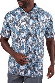 Black Clover Hidden Clover Polo Vanilla/Moody Blue