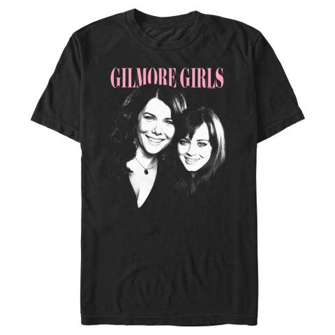 Men's Gilmore Girls Mom & Daughter Duo Portrait  Graphic T-Shirt