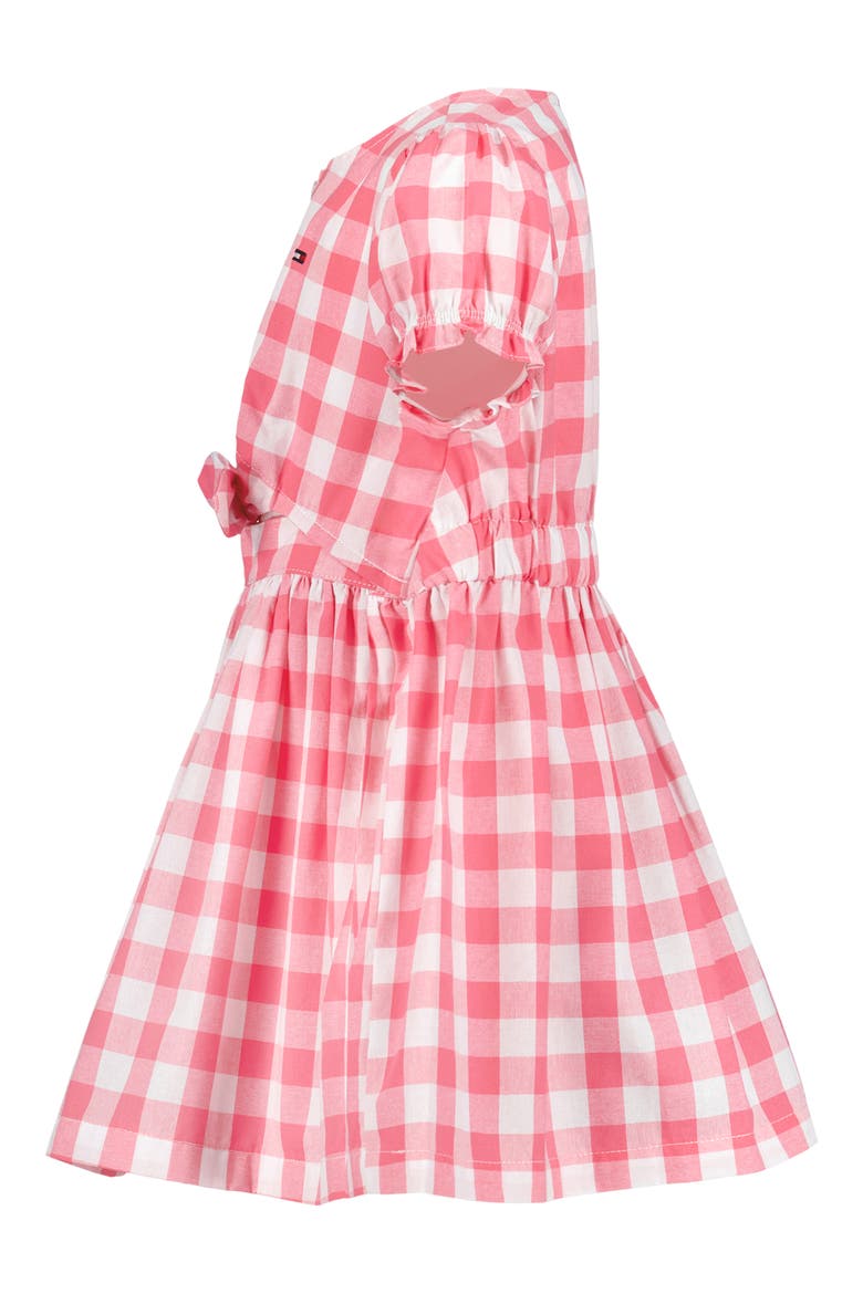 Kids' Gingham Print Dress, Alternate, color, PINK