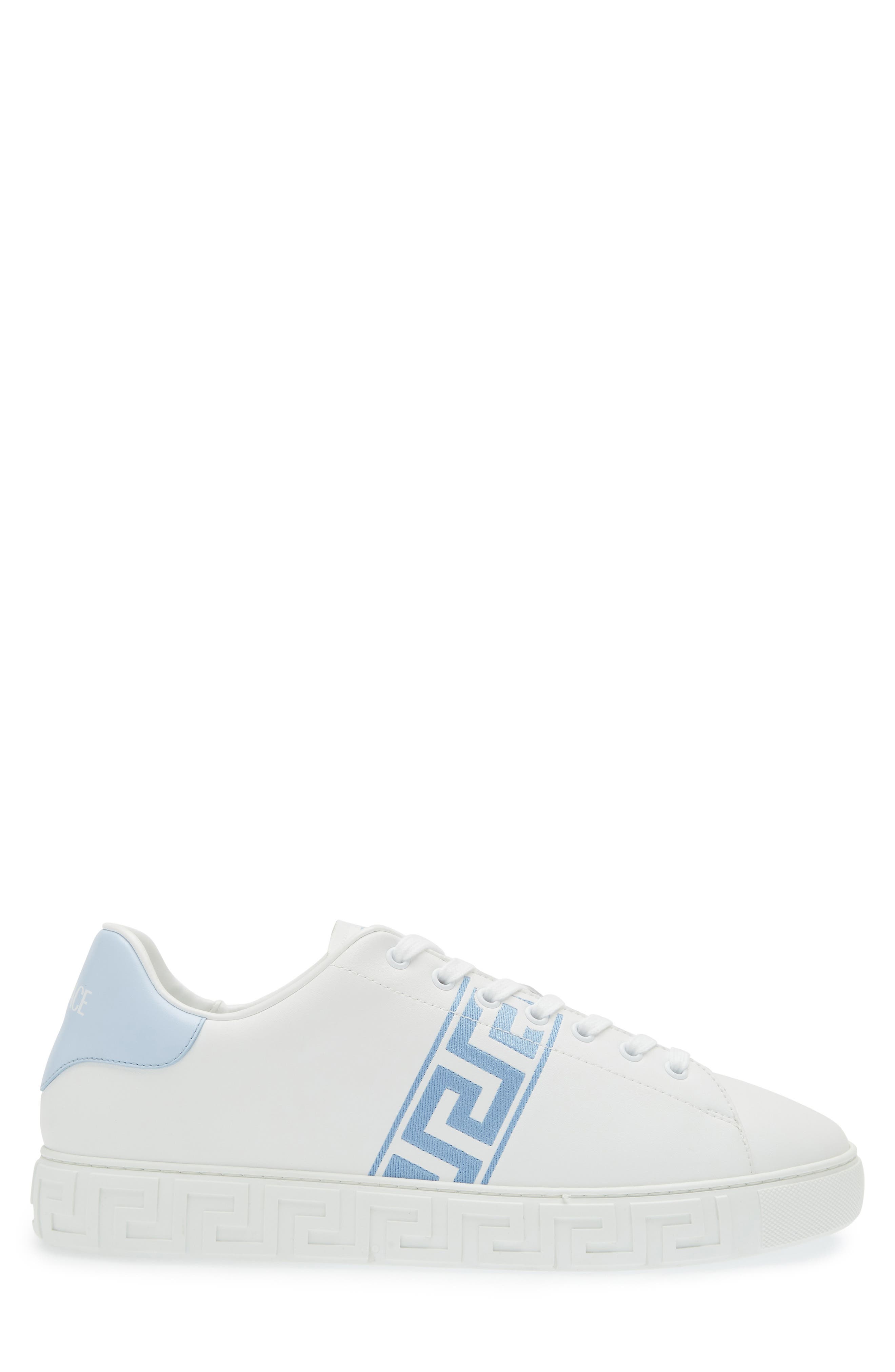 Versace Barocco Greca Jacquard Low Top Sneaker, Alternate, color, 