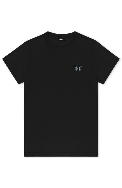 Butterfly Short Sleeve Classic Cotton Tee