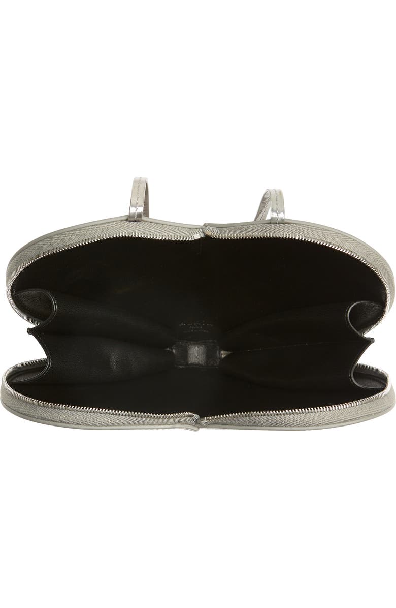 Alaïa Le Coeur Mirrored Leather Crossbody Bag, Alternate, color,