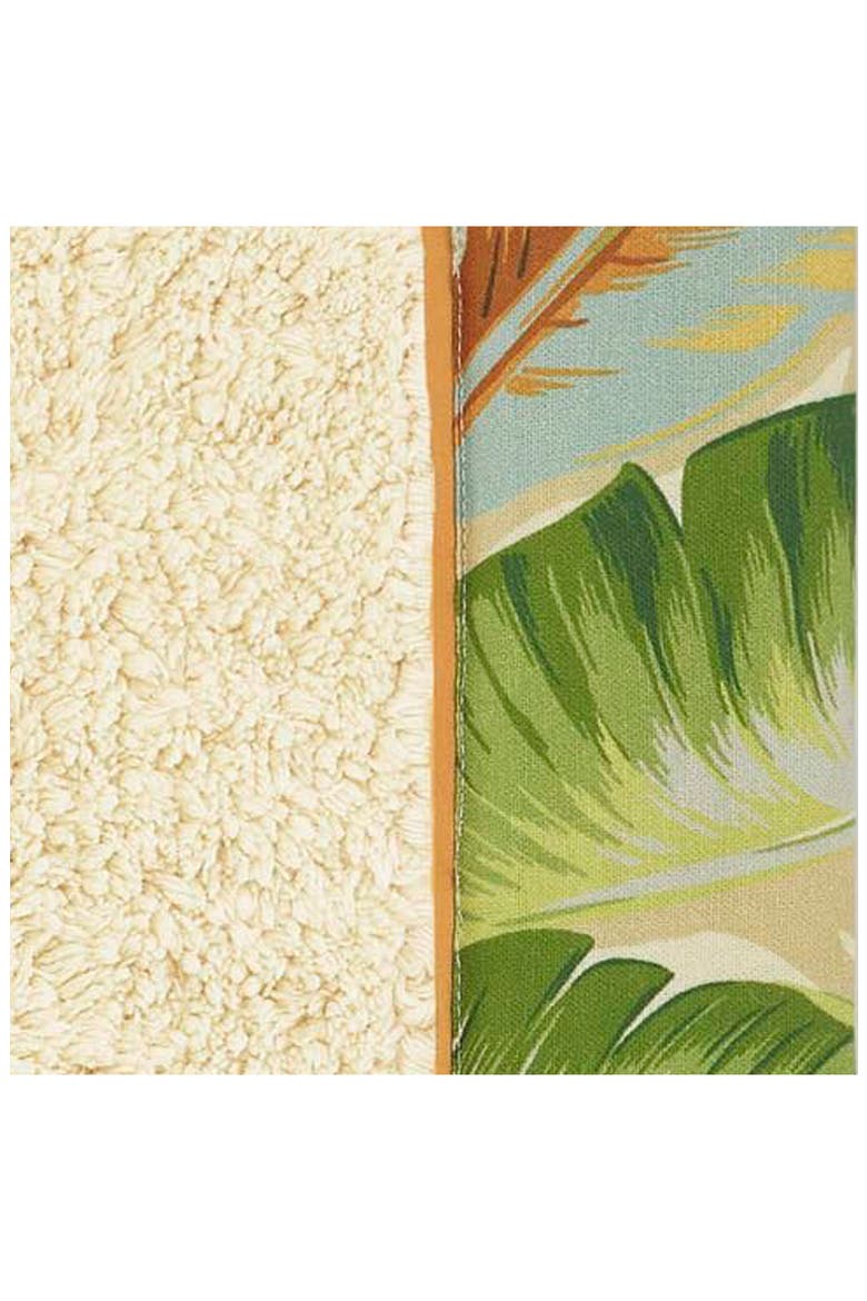 Palmiers Bath Rug, Alternate, color, MEDIUM GREEN
