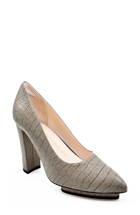 Pippa Pointed Toe Platform Pump (Women)