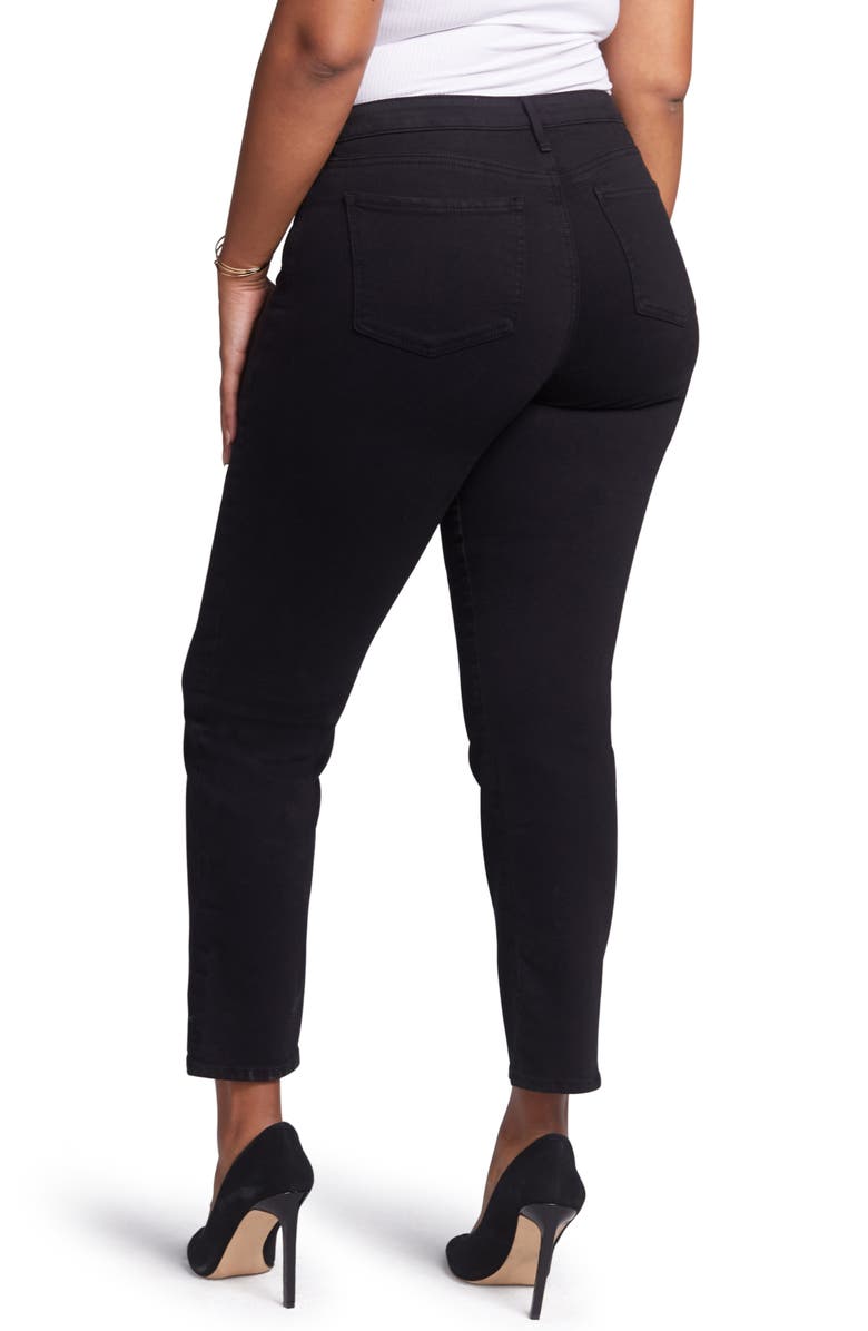 NYDJ Curves 360 by NYDJ Slim Straight Leg Ankle Jeans, Alternate, color,