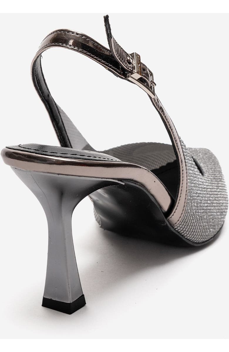 Prologue Shoes Dorata Embellished Stiletto Pump, Alternate, color, Platinum