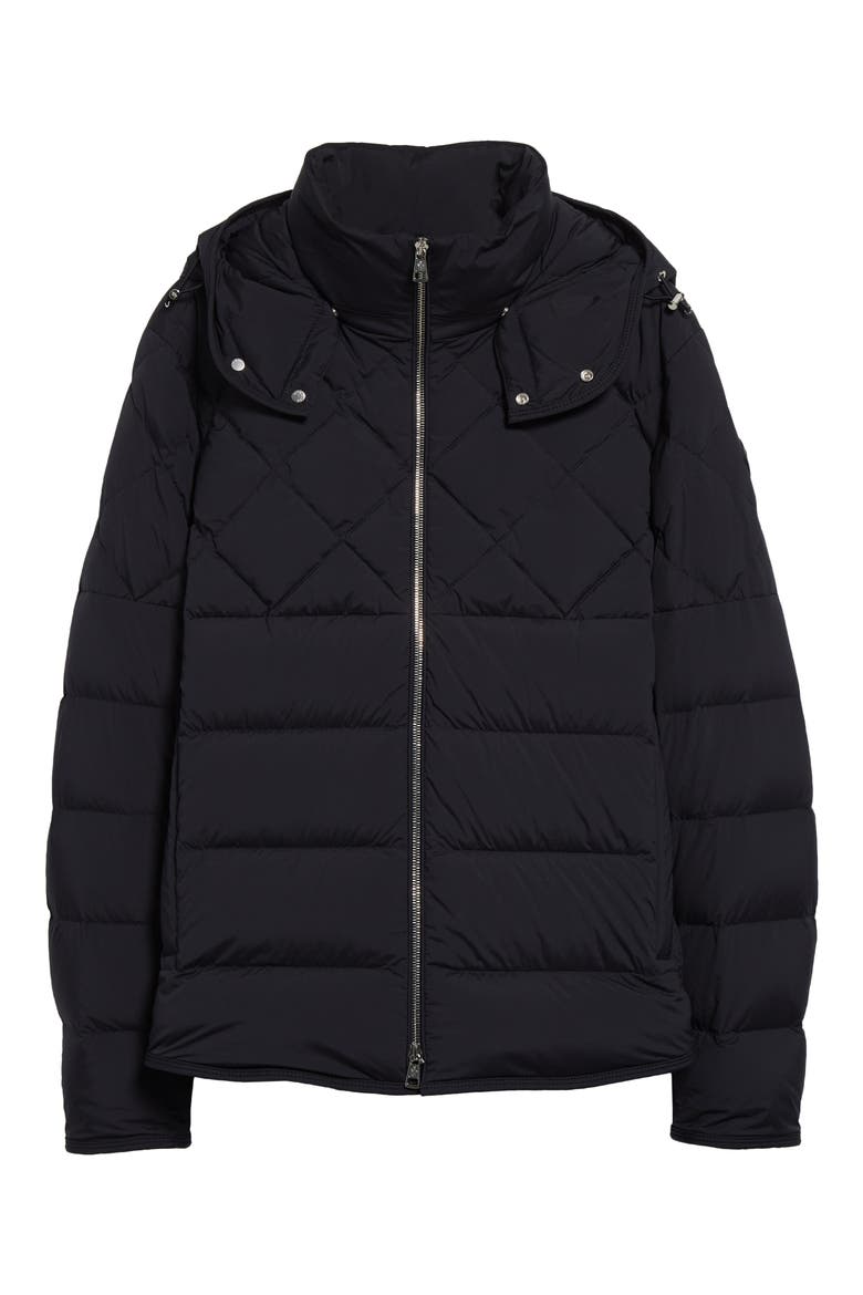 Cecaud Quilted Down Jacket, Alternate, color, NAVY/ NAVY