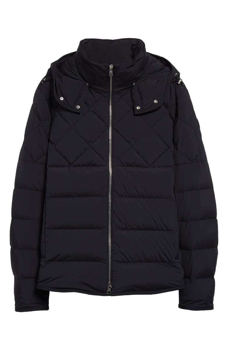 Moncler Cecaud Quilted Down Jacket, Alternate, color, Navy