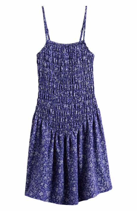 Walking on Sunshine Kids' Smocked Drop Waist Dress