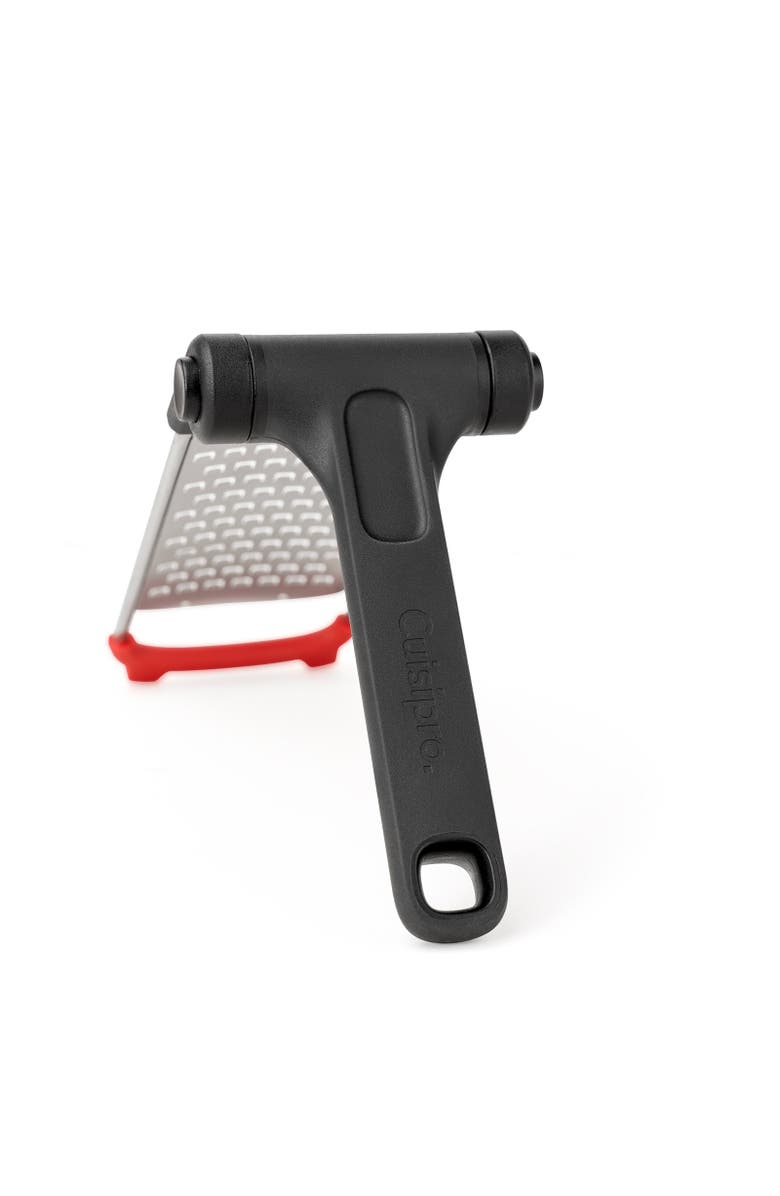 CUISIPRO Surface Glide Technology Folding Grater, Coarse, Alternate, color, Black