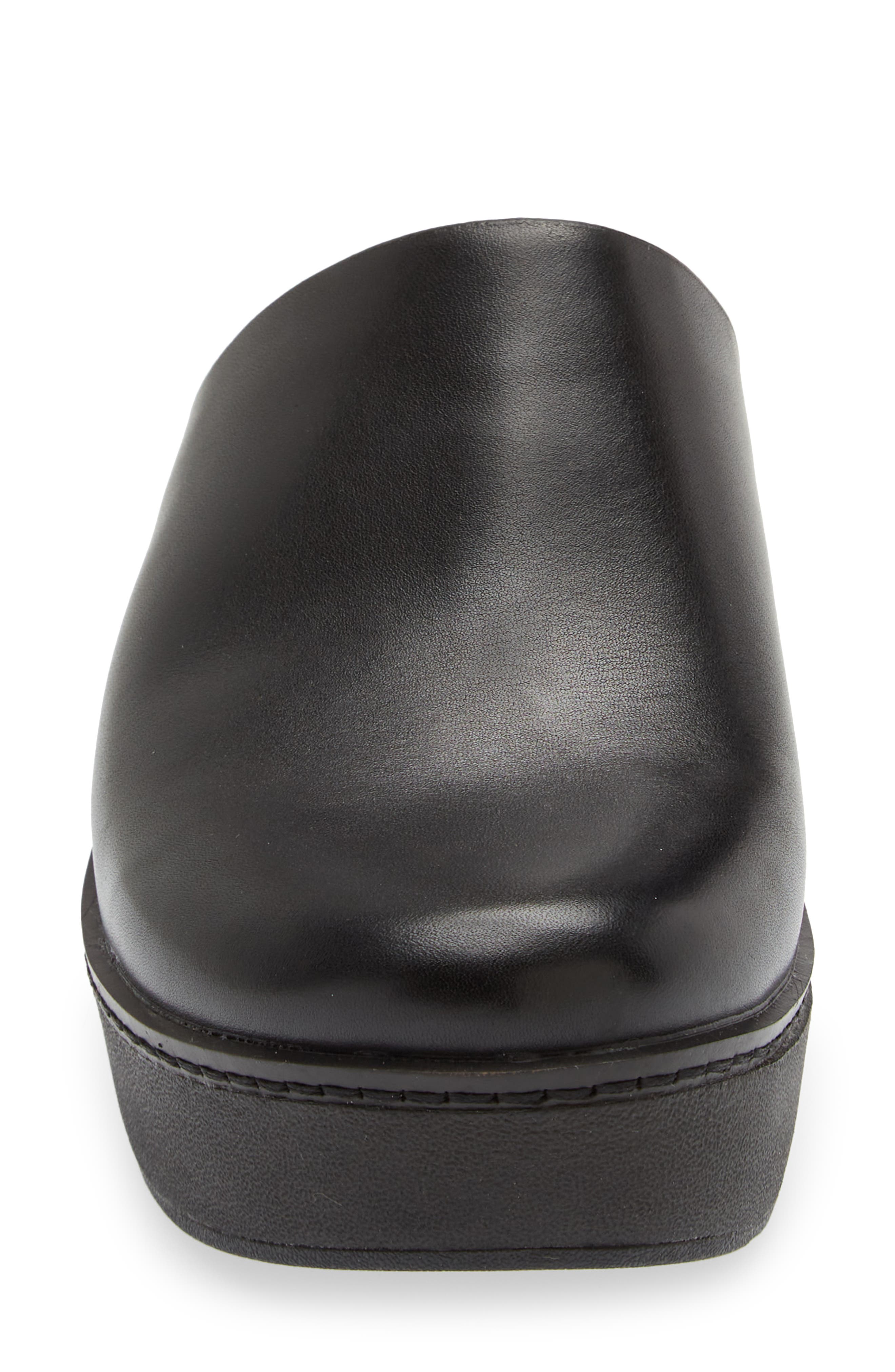 FitFlop Pilar Leather Platform Mule, Alternate, color, 