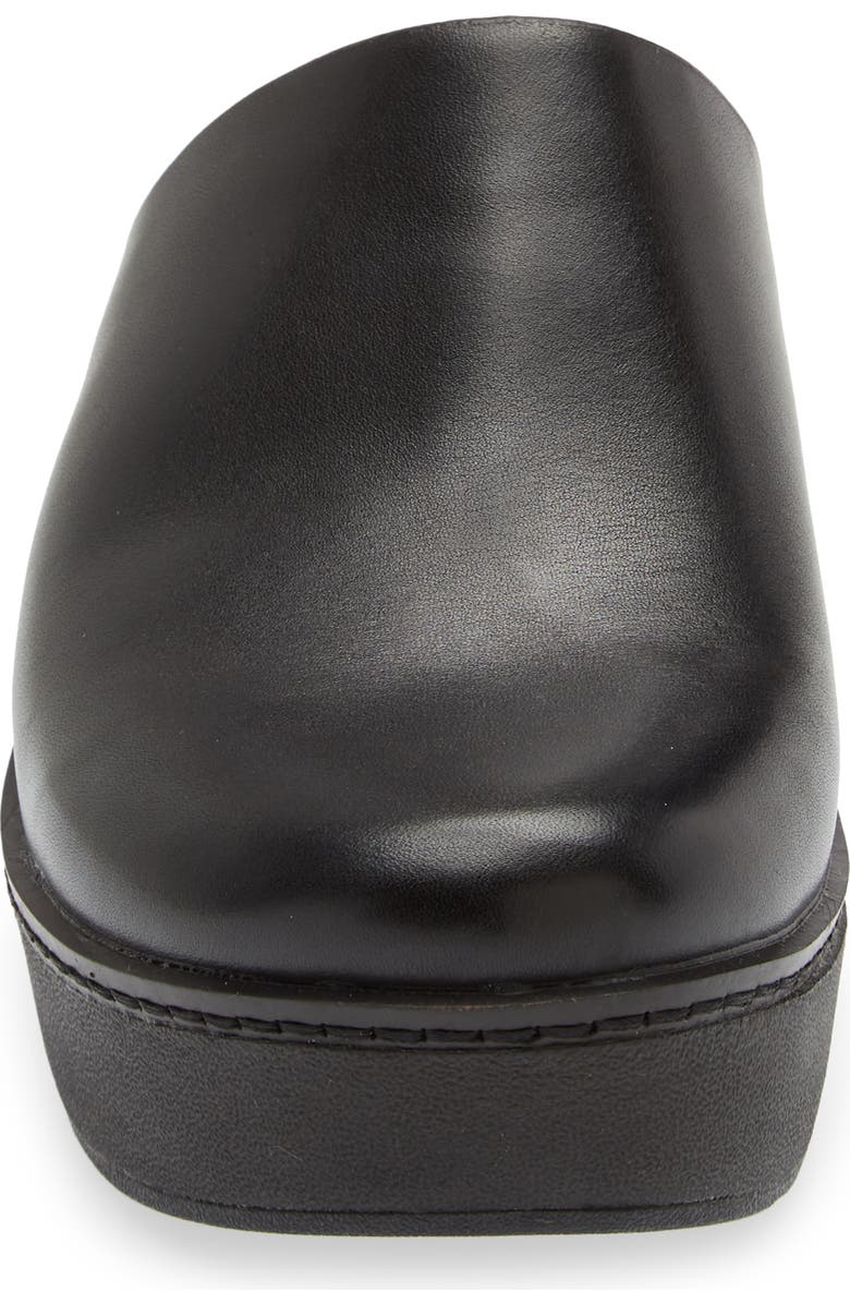 FitFlop Pilar Leather Platform Mule, Alternate, color,