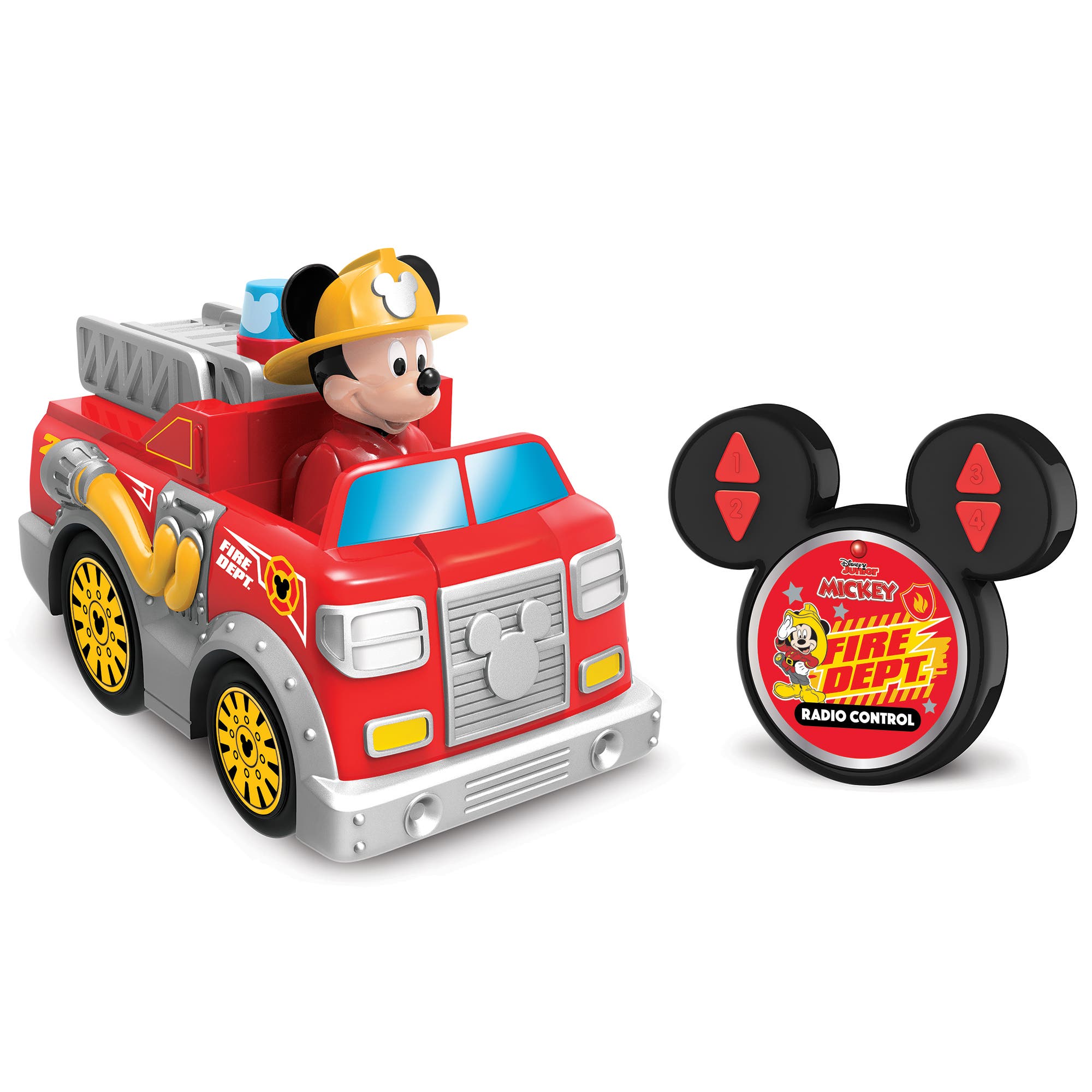 Disney Junior Remote Control Mickey's Fire Truck in Red 
