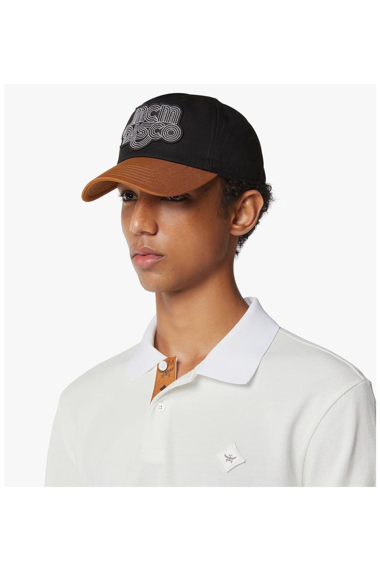 Disco Logo Embroidery Cap in Cotton Twill, Alternate, color, Black