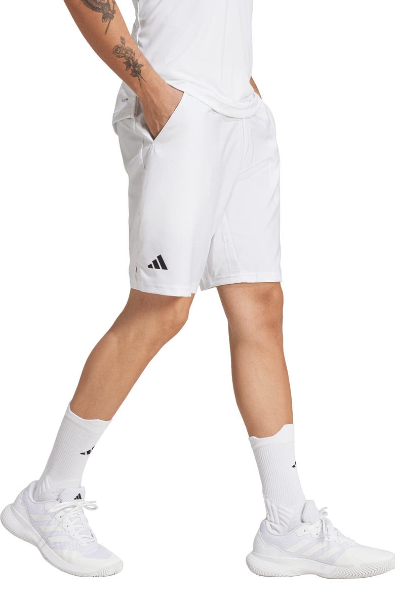 adidas Club 3-Stripes Climacool Athletic Shorts, Alternate, color, 