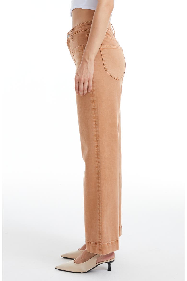Luna High Waist Wide Leg Jeans, Alternate, color, MACCHIATO