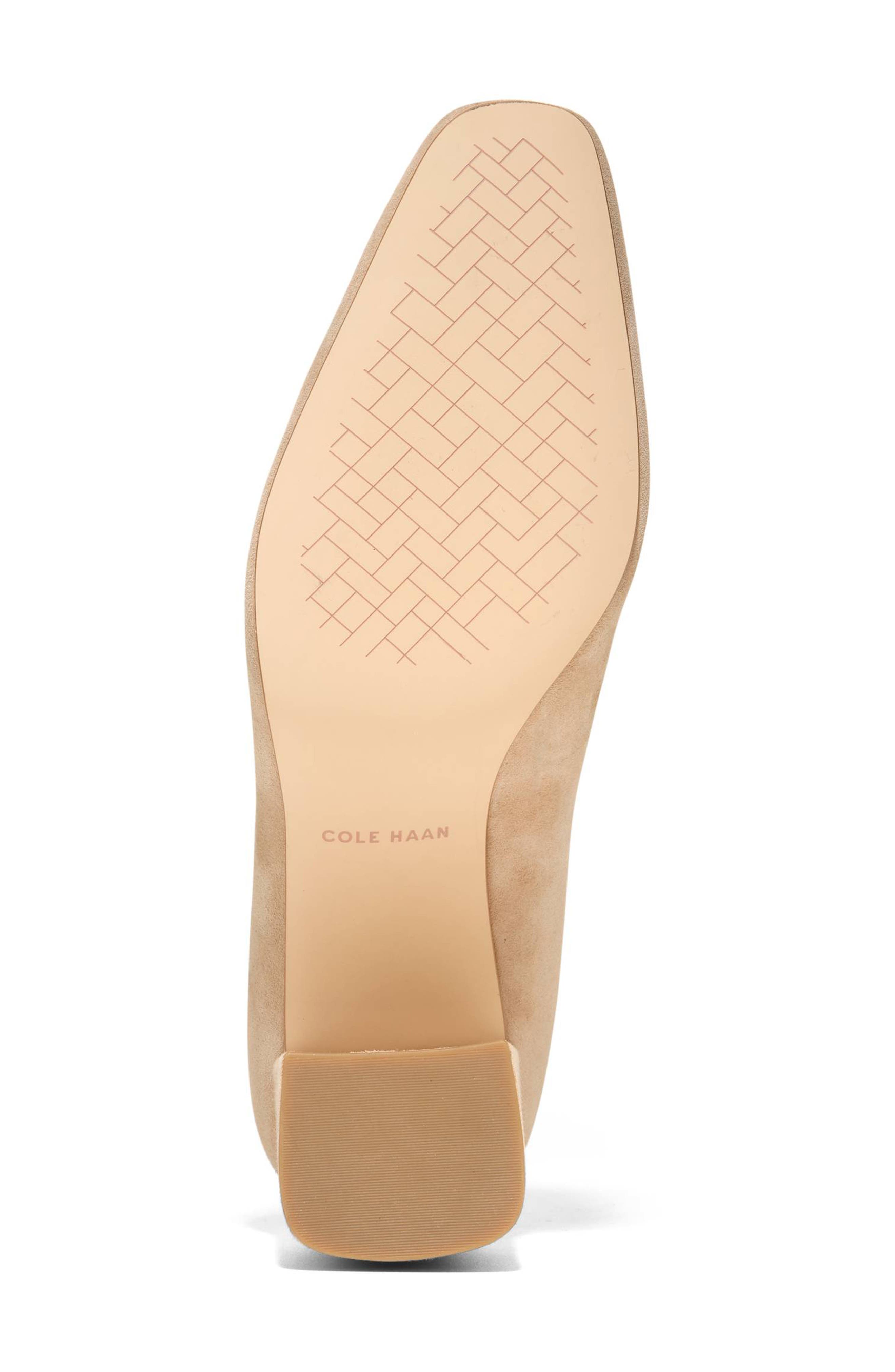Anamaria Leather Pump, Alternate, color, BIRCH BEIGE SUEDE
