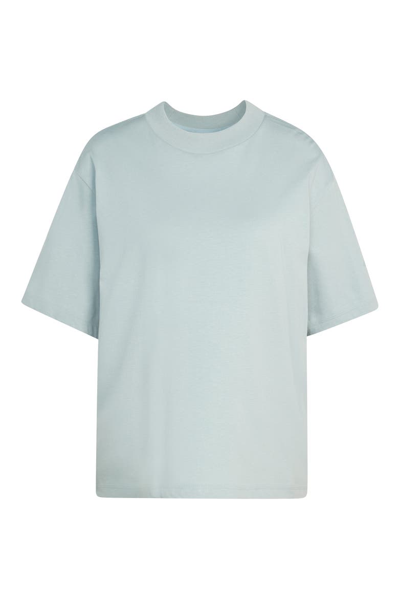 Essentials Contemporary Logo Boyfriend T-Shirt, Alternate, color, WONDER SAGE