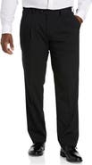Oak Hill by DXL Perfect Fit Waist-Relaxer Pleated Suit Pants
