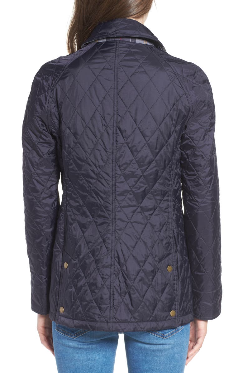 Barbour Beadnell Summer Quilted Jacket, Alternate, color, Navy